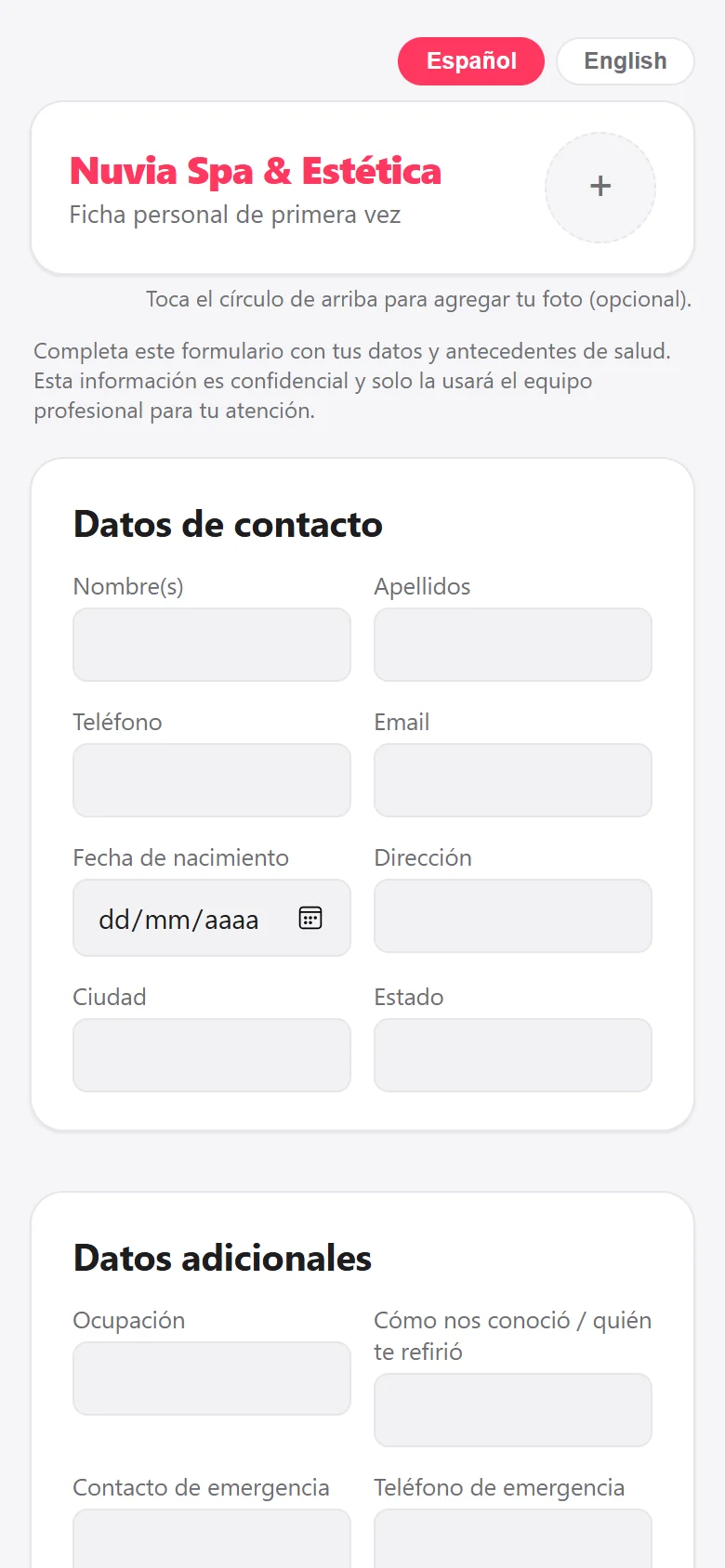 Formulario digital